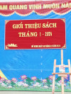 BÀI GIỚI THIỆU SÁCH THÁNG 1 - CHỦ ĐỀ "CHÀO MỪNG NĂM MỚI"