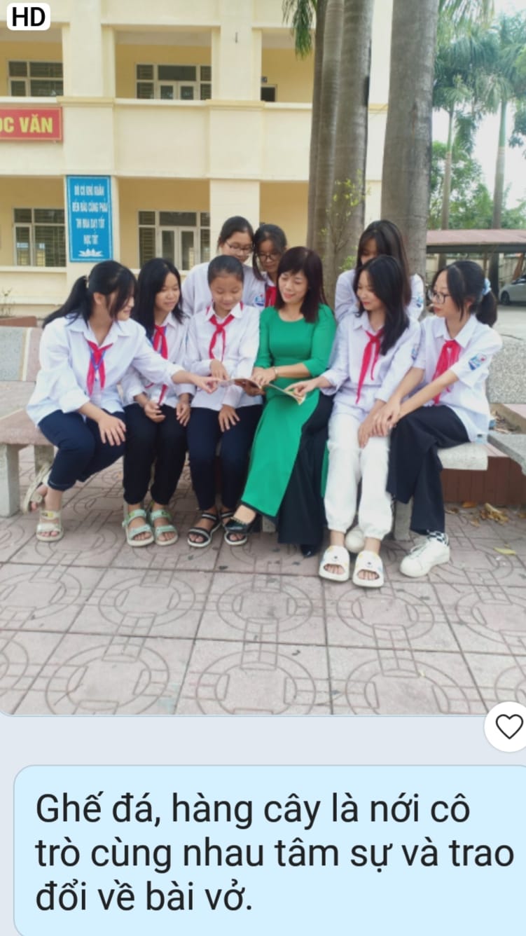 Hưởng ứng cuộc thi ảnh với  chủ đề  " Nét đẹp thầy trò"
