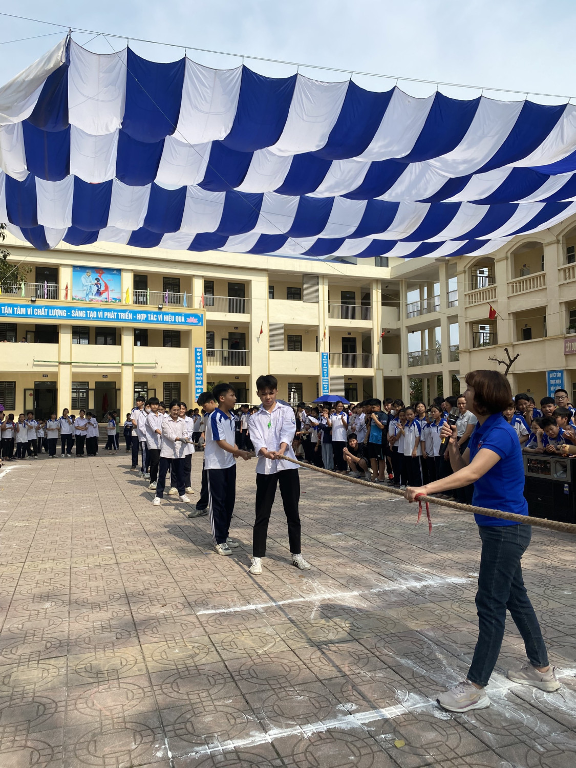 Trường THCS Mỹ Hưng sôi nổi các hoạt động chào mừng kỉ niệm ngày 26/03/2024